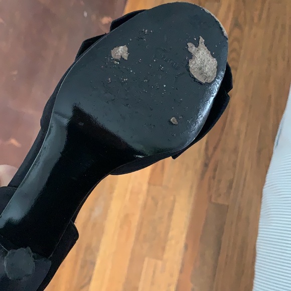 Stuart weitzman stunning satin heels, 4.5 petite - Picture 6 of 6